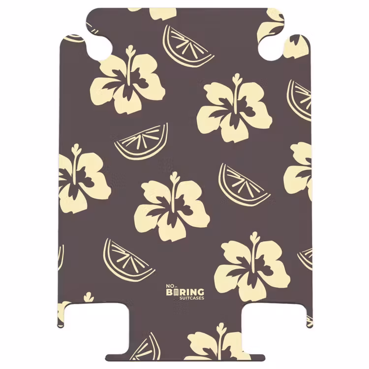 CaseSwap - Fleurs - Agrumes - Marron — 1