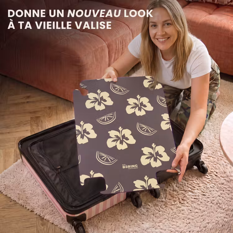 CaseSwap - Fleurs - Agrumes - Marron — 3