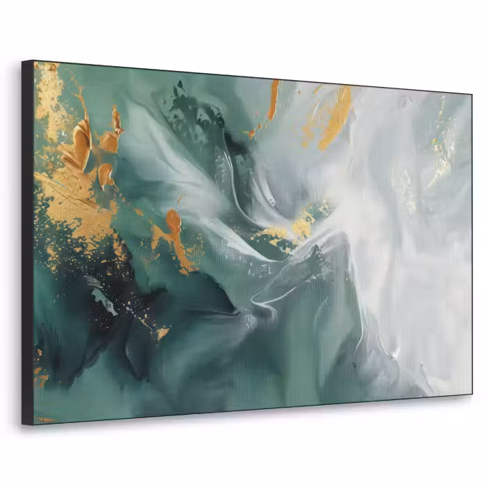 Art Frame - Vert - Moderne - Marbre - Abstrait