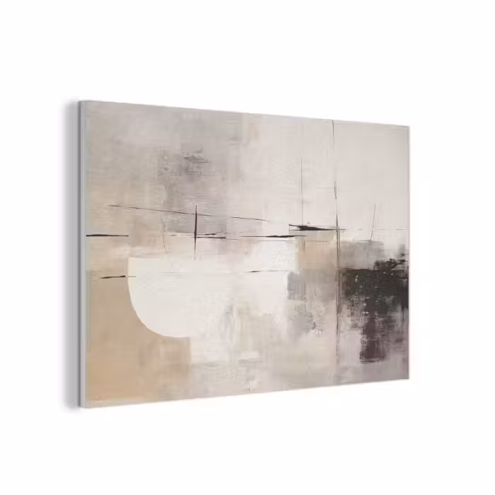 Tableau acoustique - Abstrait - Art - Gris