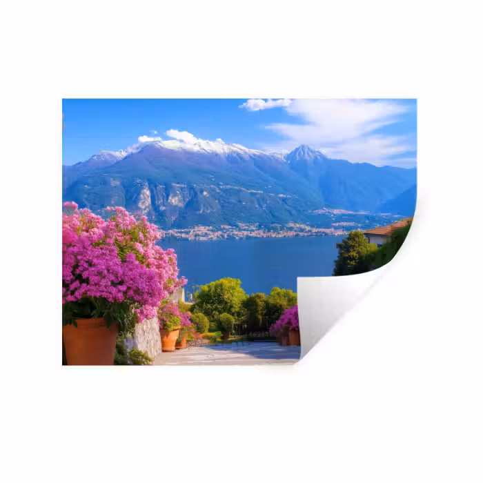 Sticker mural - Lac de Côme - Italie - Paysage
