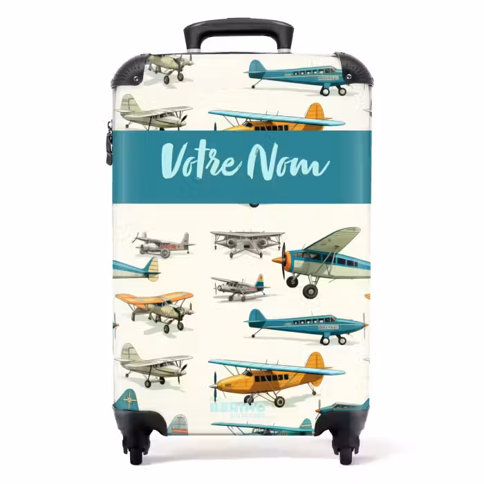 Valise avec nom - Escadron d'aéronefs