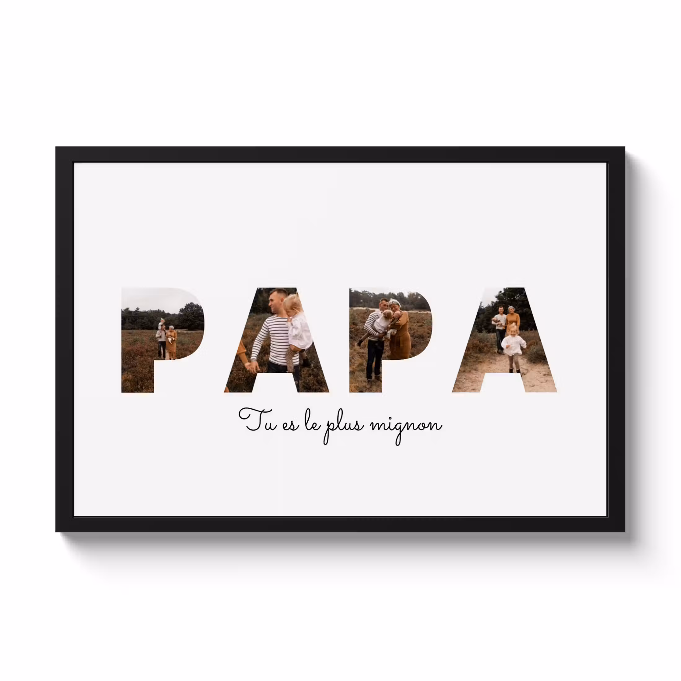 Affiche encadrée pour Papa